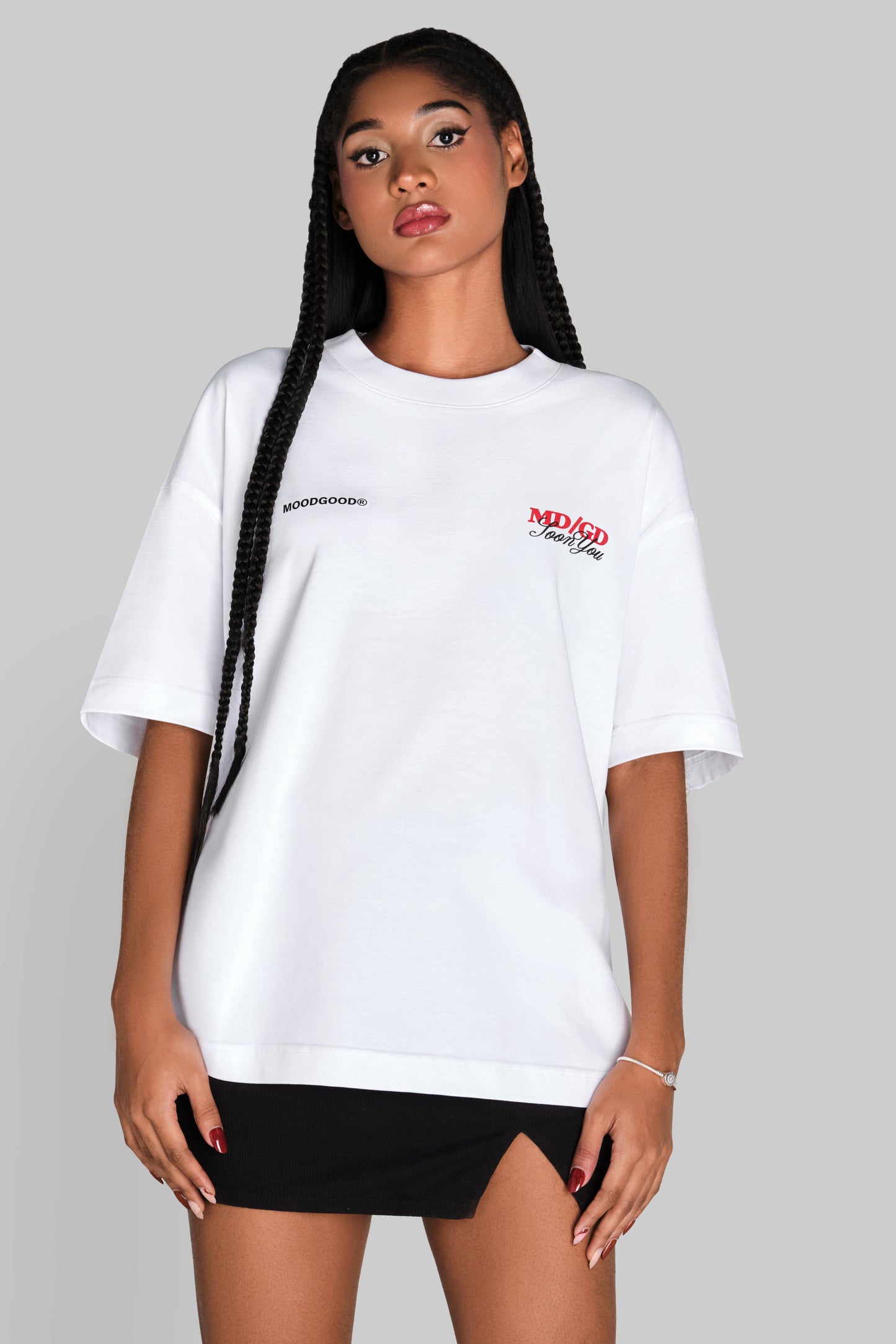 Tshirt Boxy Blanca SOON YOU