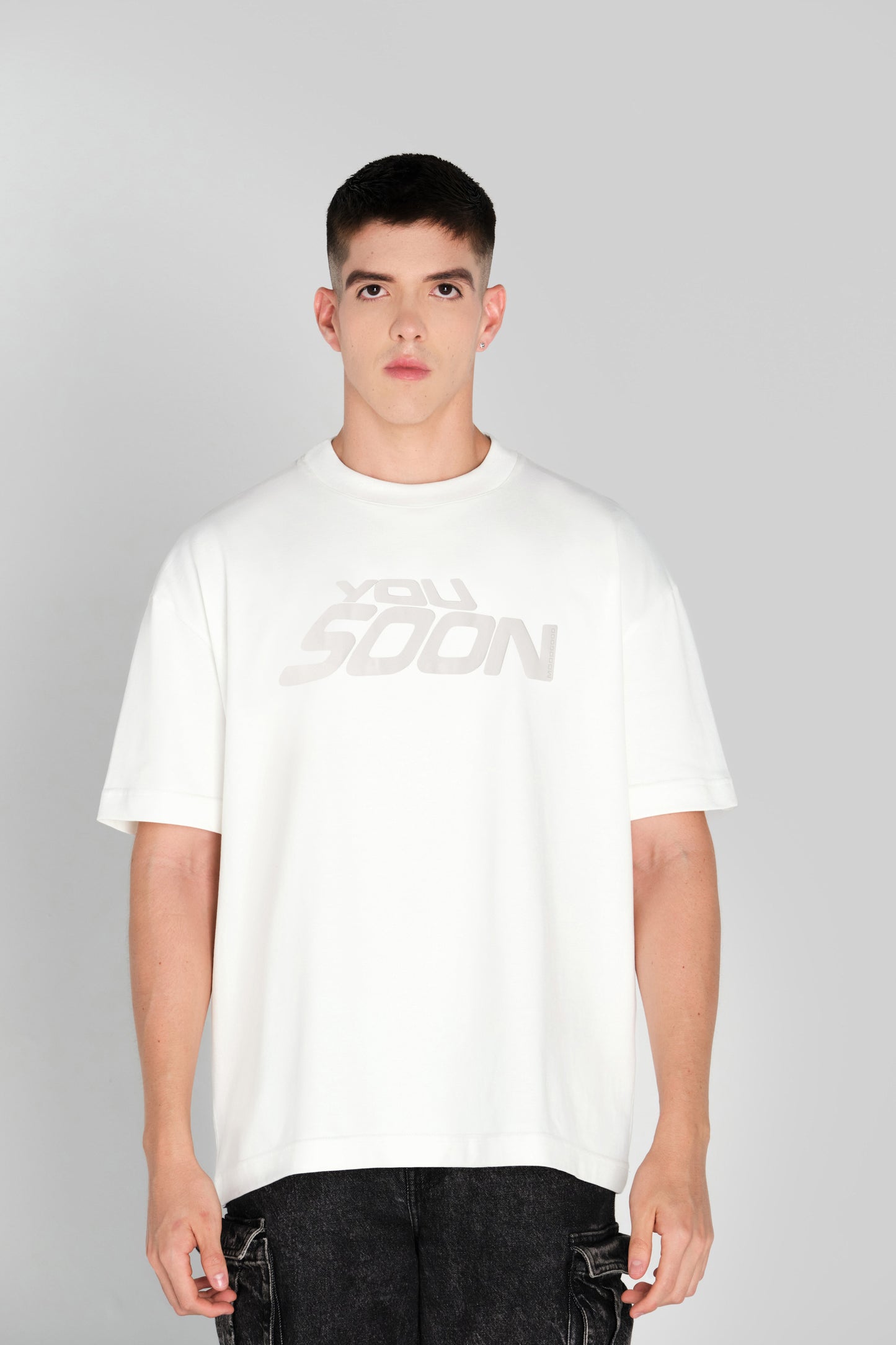 Tshirt Boxy Ivory SOON