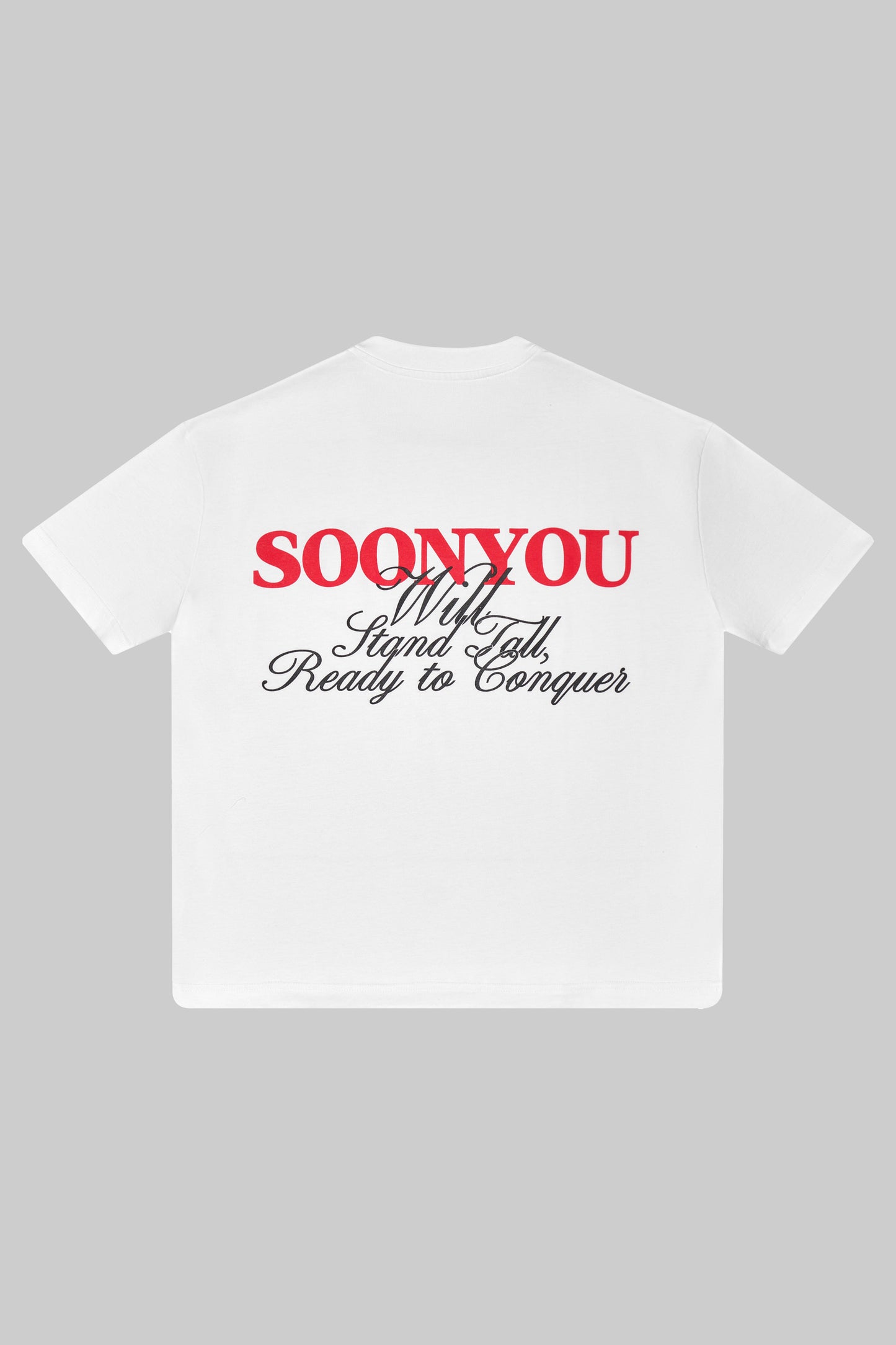 Tshirt Boxy Blanca SOON YOU