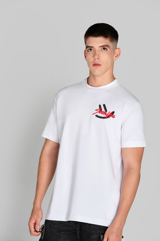 Tshirt Regular Blanca Smile