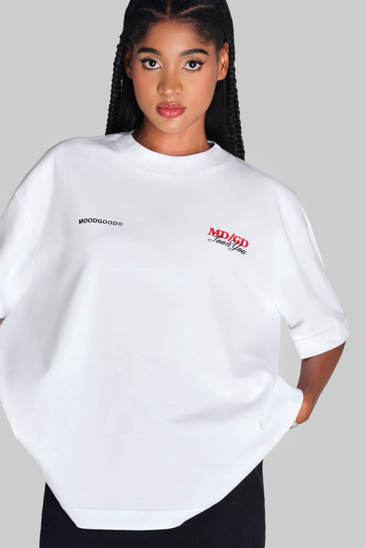 Tshirt Boxy Blanca SOON YOU