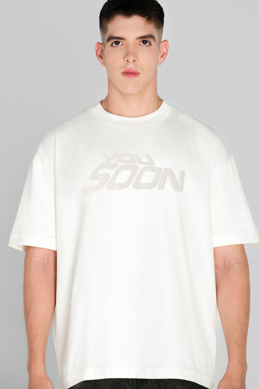 Tshirt Boxy  Ivory  SOON